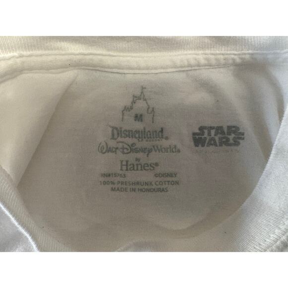 Walt Disney World Star Wars Yoda Double Sided T Shirt Men’s size M Disneyland - Picture 6 of 6